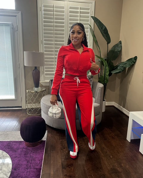 Pretty Red Track Set