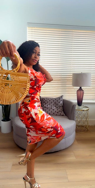 Sunset Midi Dress