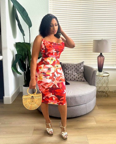 Sunset Midi Dress
