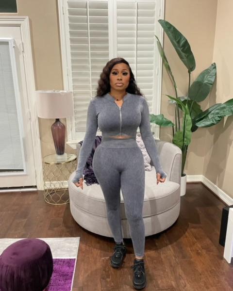 Grey Sport Leggings Set