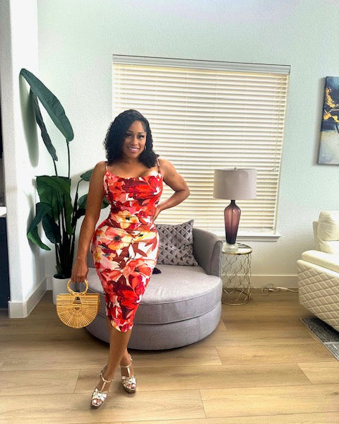 Sunset Midi Dress